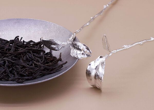 鍛敲金工 茶葉造型純銀茶具體驗