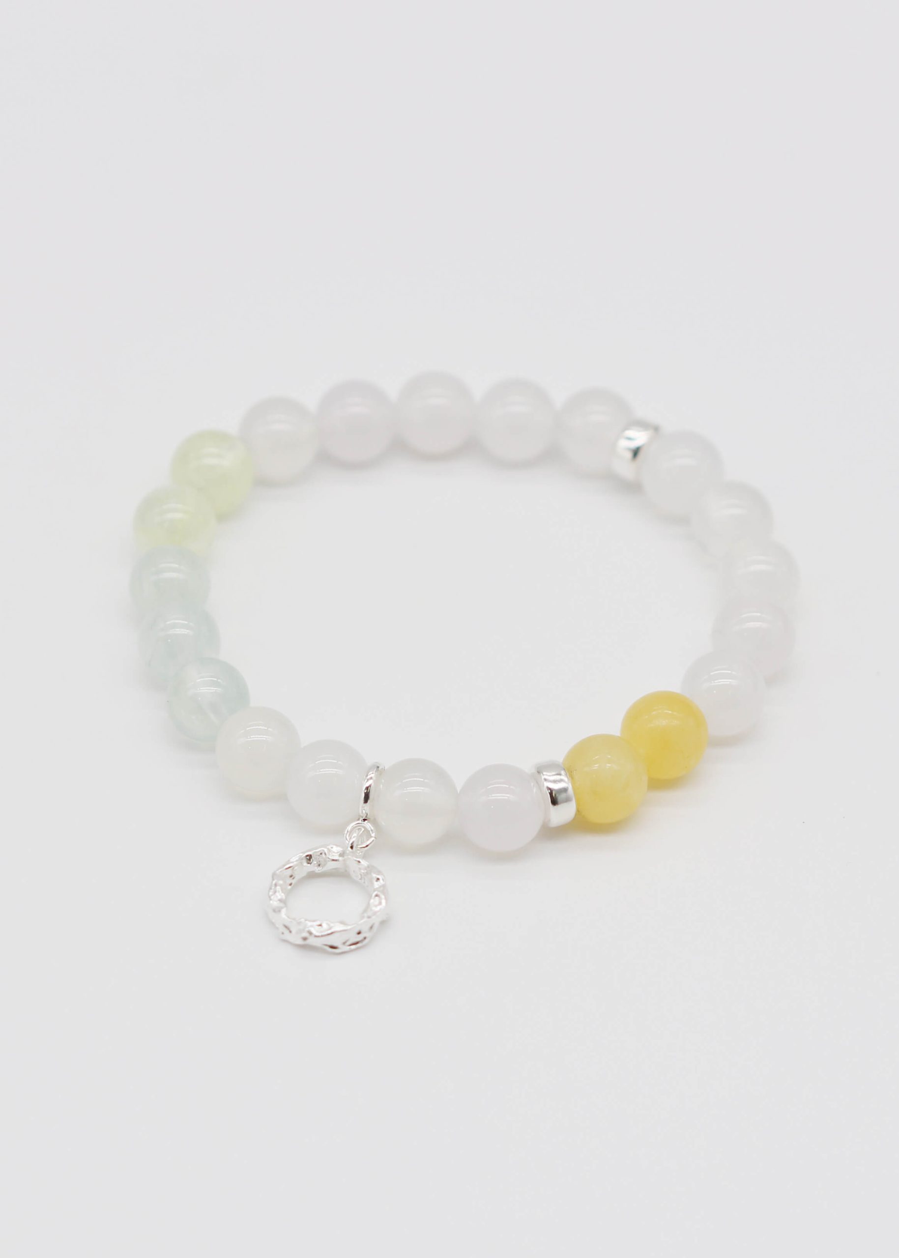 Betel Nut Palm Inflorescence Natural Stone Bracelet_1