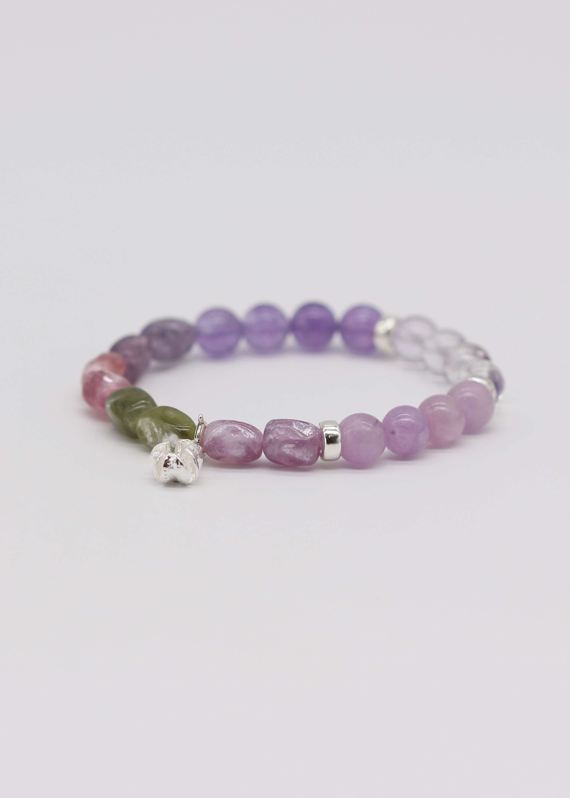 Crape Myrtle Fruit Natural Stone Bracelet_1