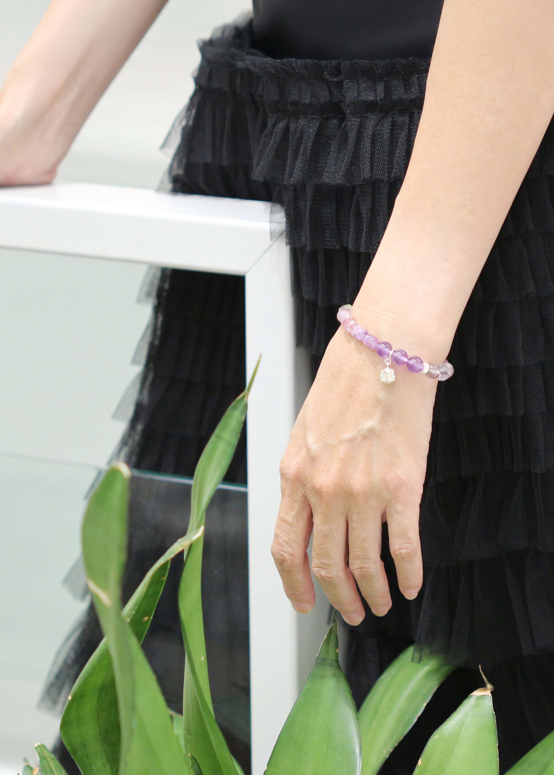 Crape Myrtle Fruit Natural Stone Bracelet_3