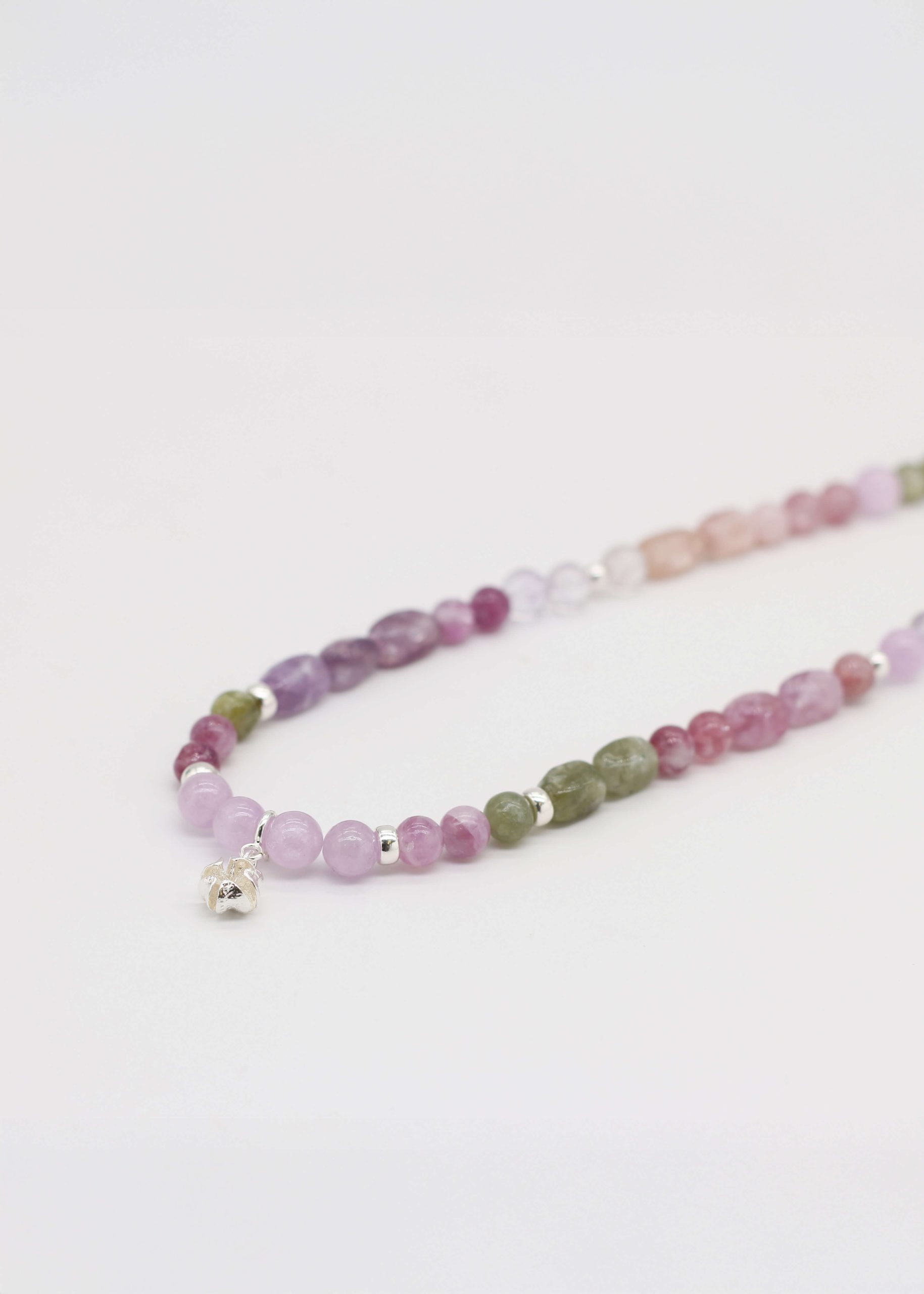 Crape Myrtle Fruit Natural Stone Necklace_8