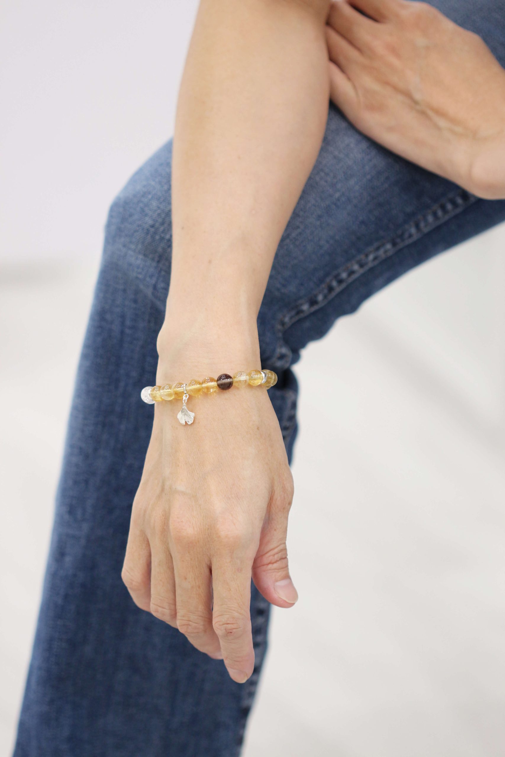 Ginkgo Natural Stone Bracelet_4