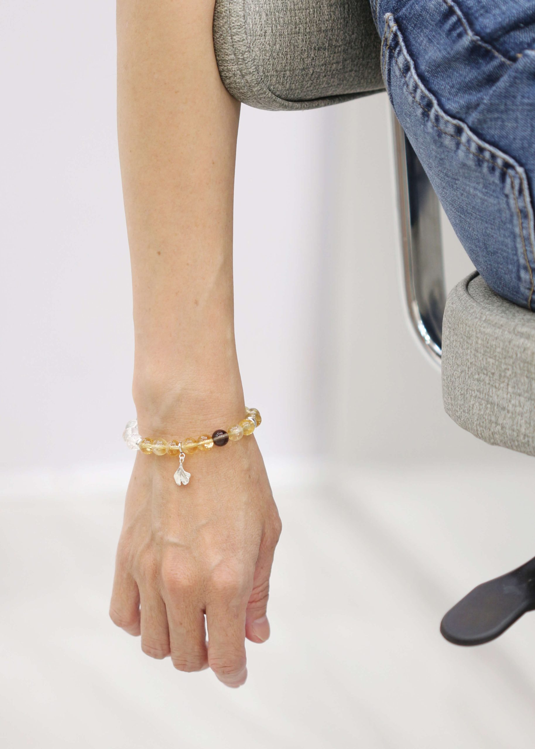 Ginkgo Natural Stone Bracelet_5