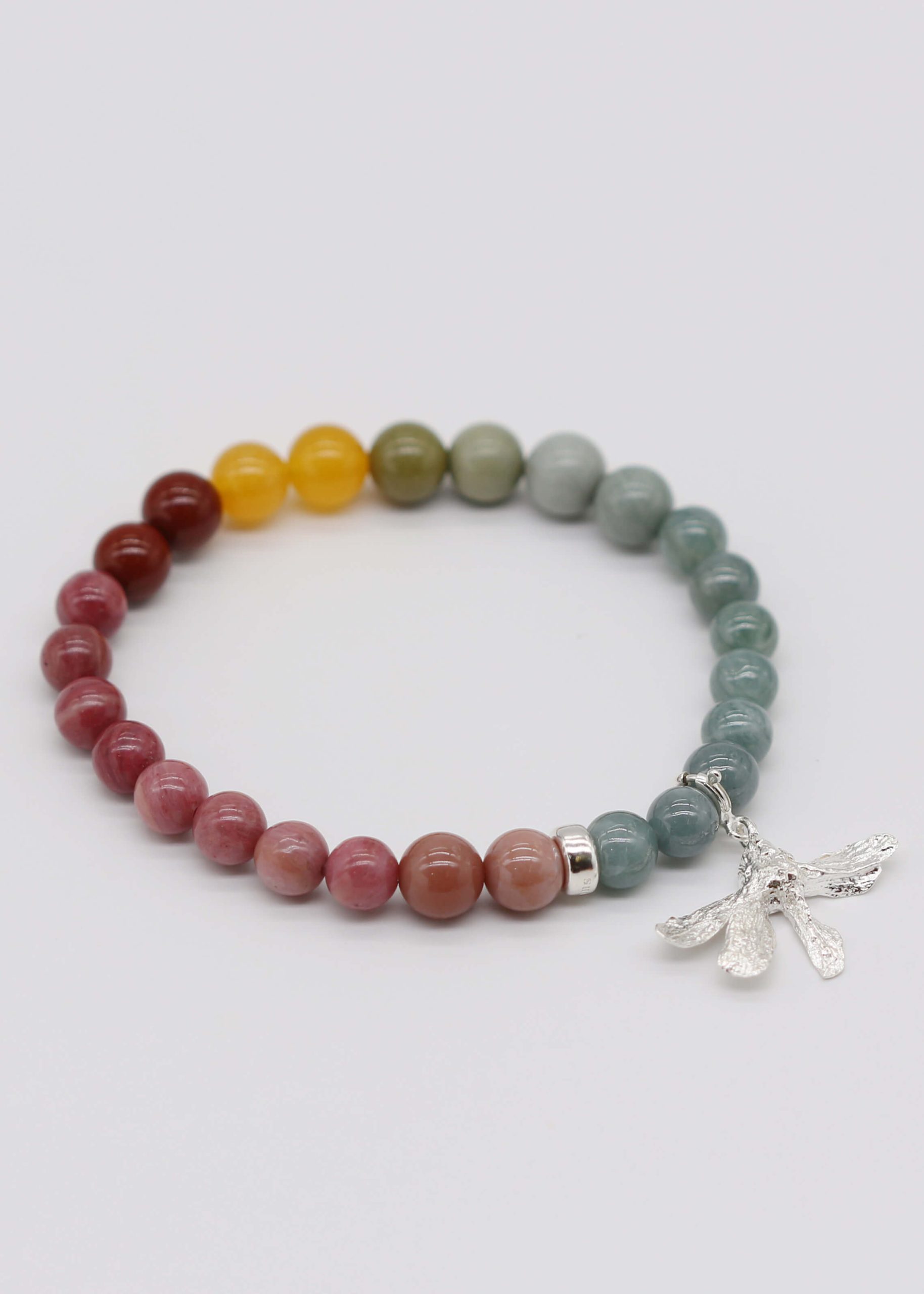 Six-Winged Fruit Natural Stone Bracelet_8