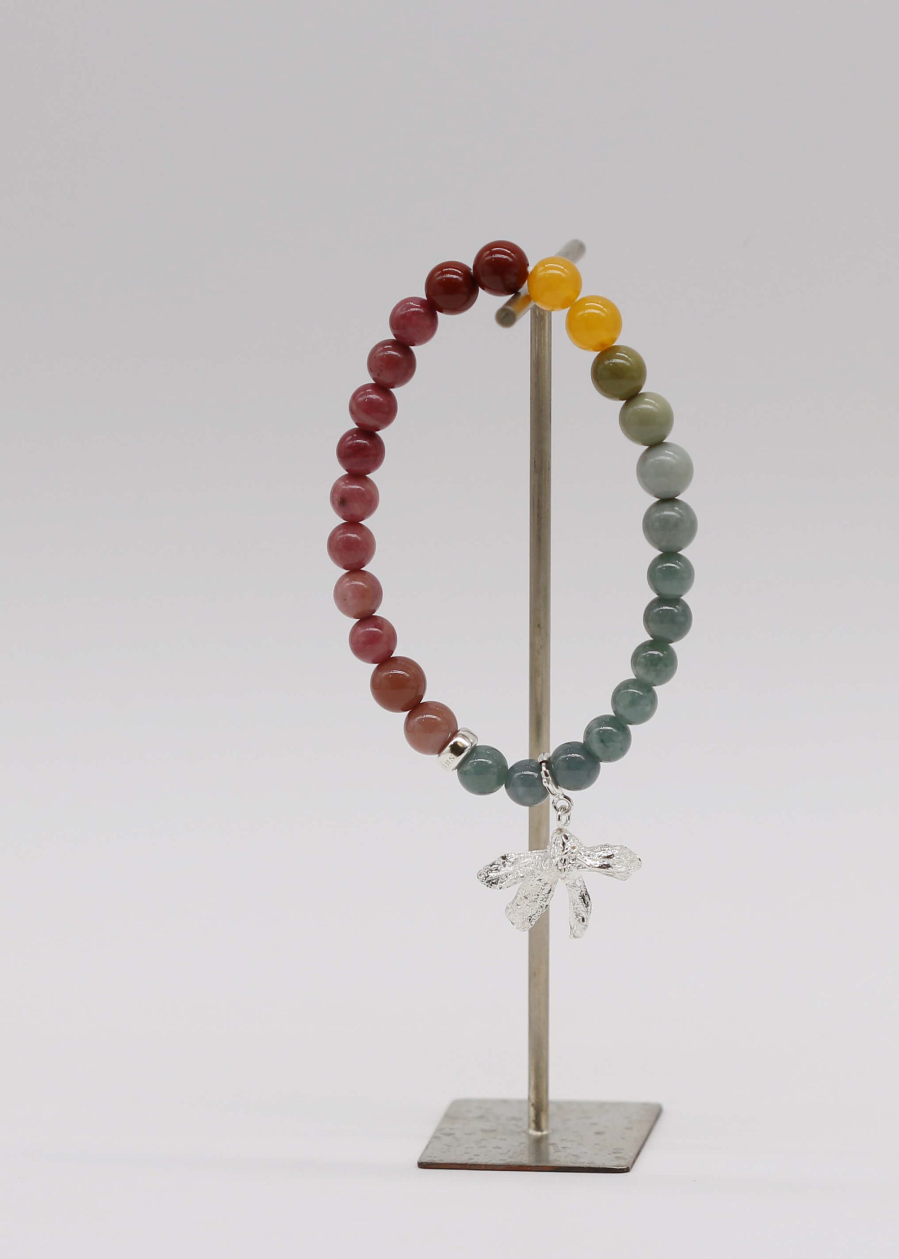 Six-Winged Fruit Natural Stone Bracelet_9