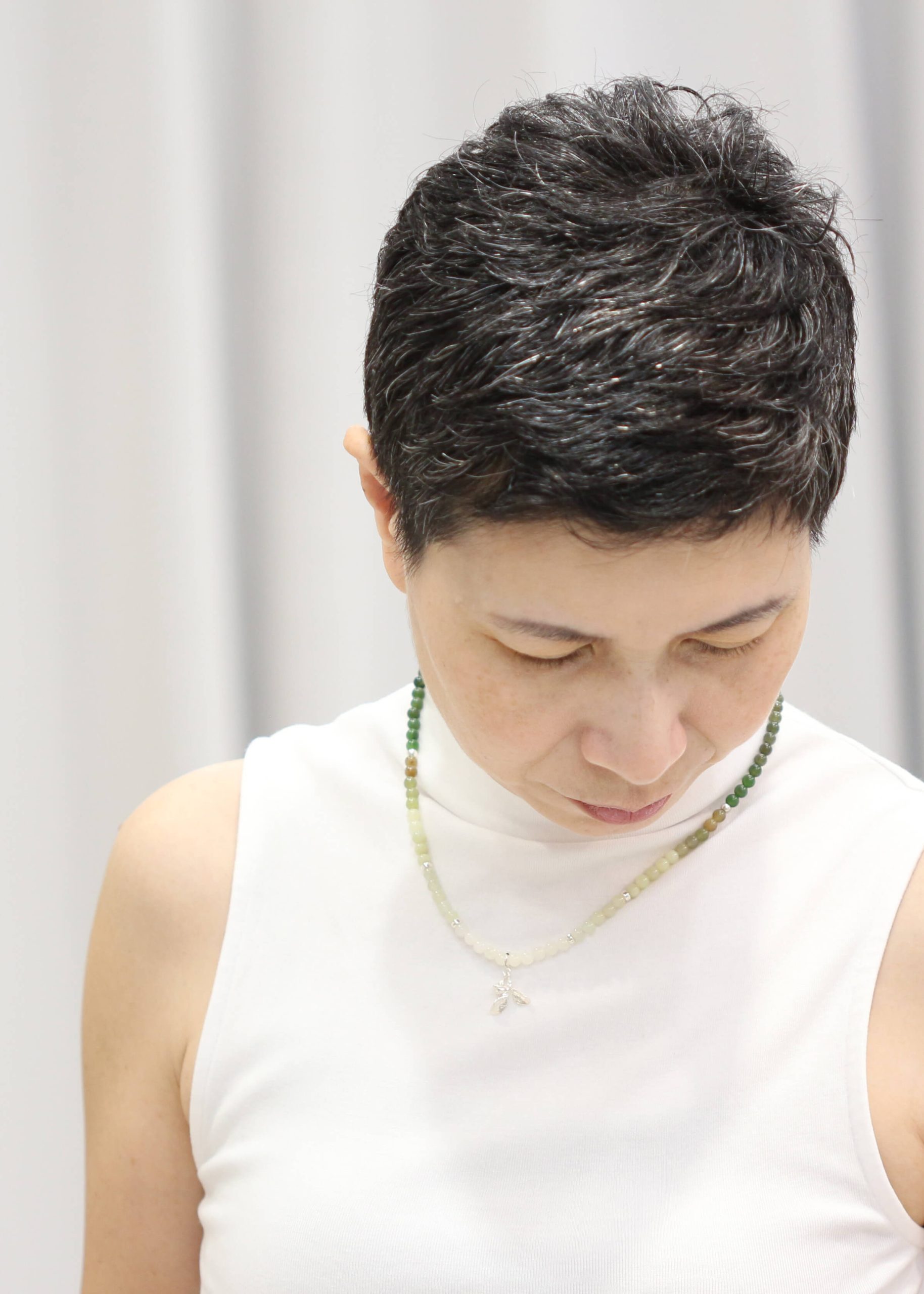 Tea Leaf Natural Stone Necklace_3